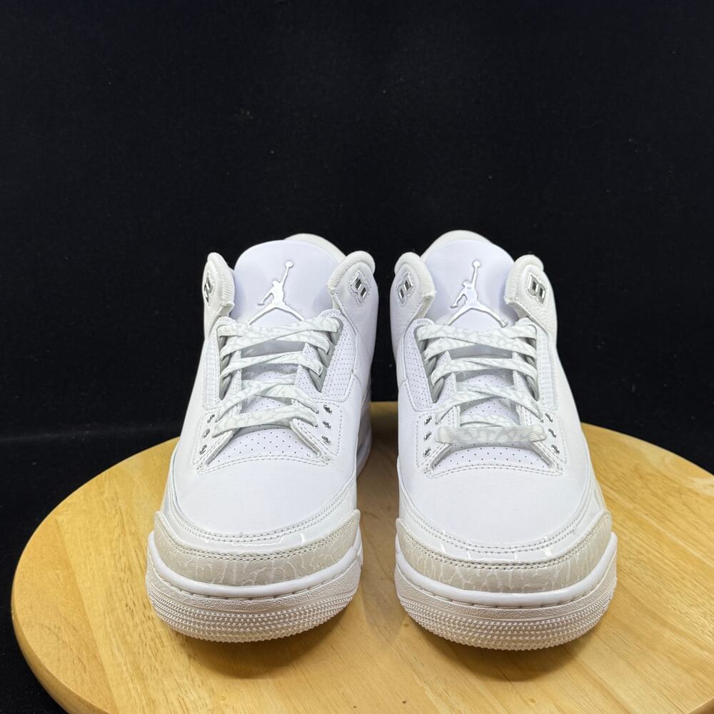 Nike Air Jordan 3 Retro Pure Money CT8532-111 Men's Size 8 Sneaker - Picture 3 of 9